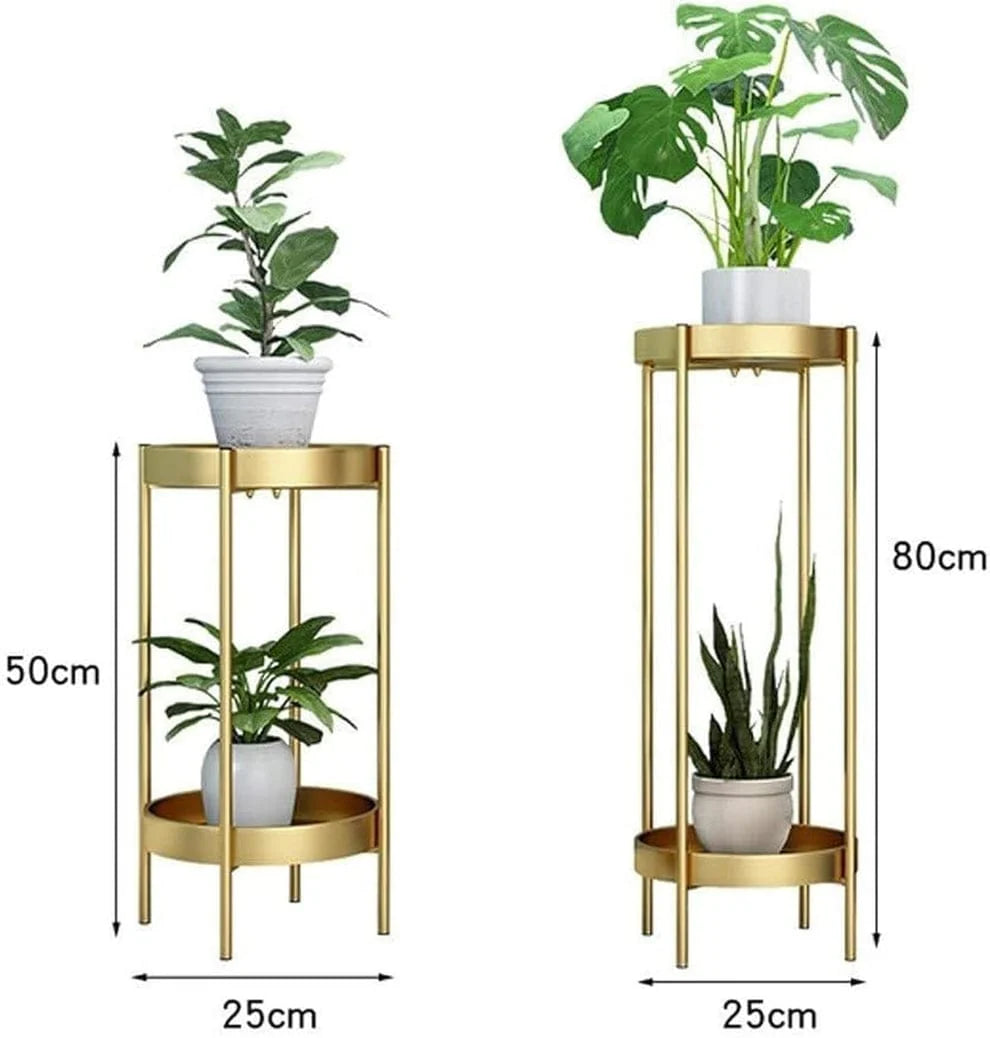 Modern metal floor flower stands stand