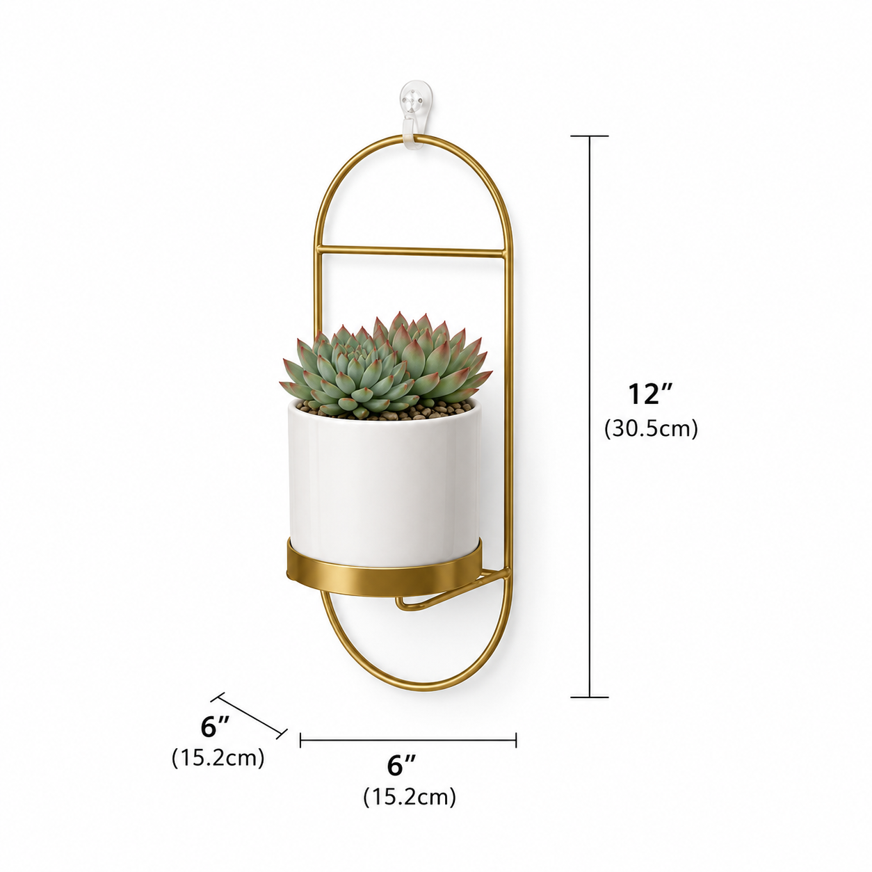 Hanging Flower Pot Stand set of 2