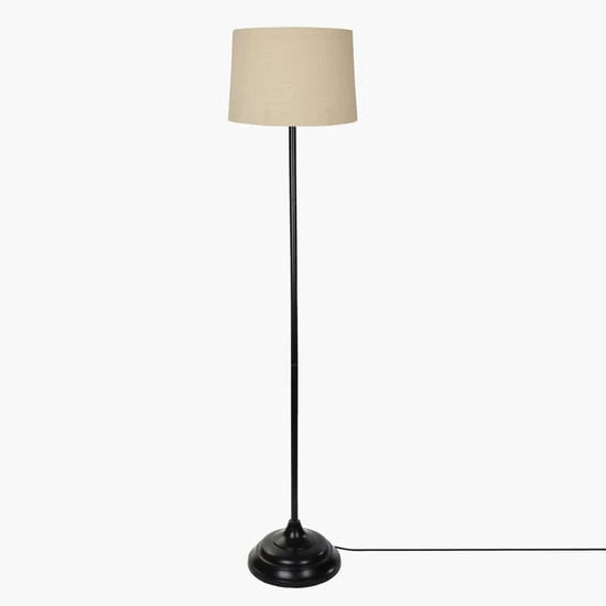 Westons Craft Floor Lamp with Fabric Shade