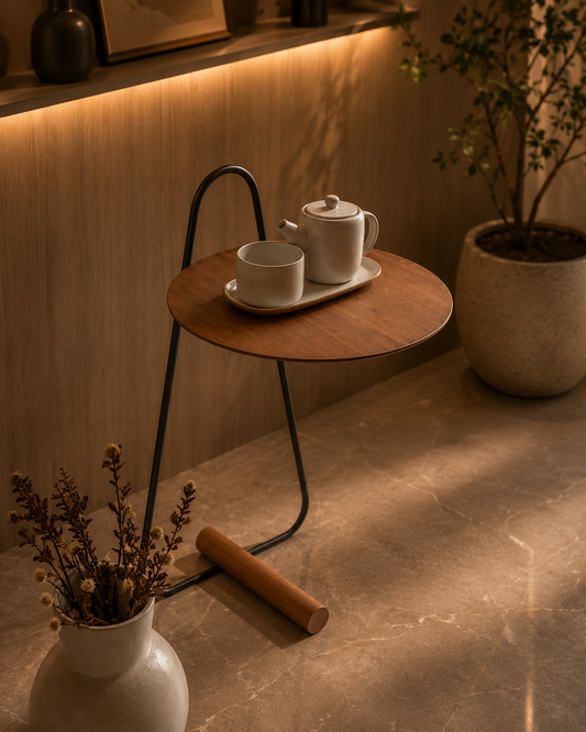 LUXURY WOOD COFFEE TABLE