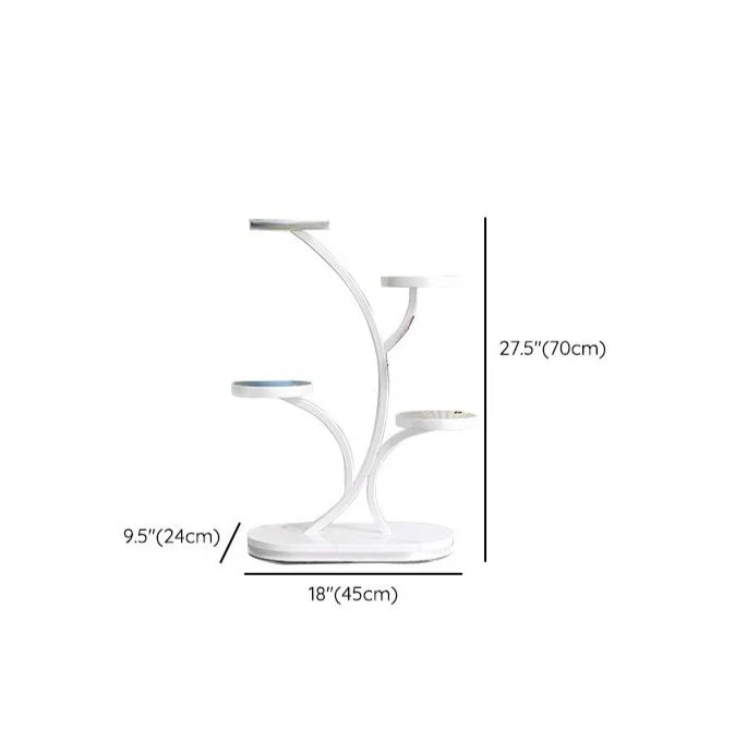Stylish Golden 4 Layer Plant Stand