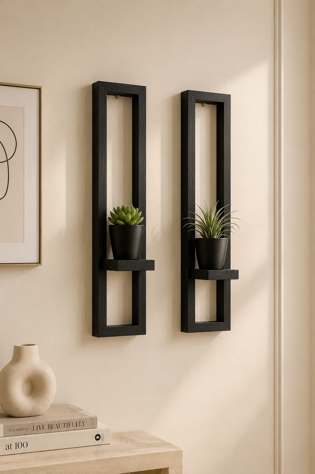 Luxury Hanging Wall Flower Pot Stand