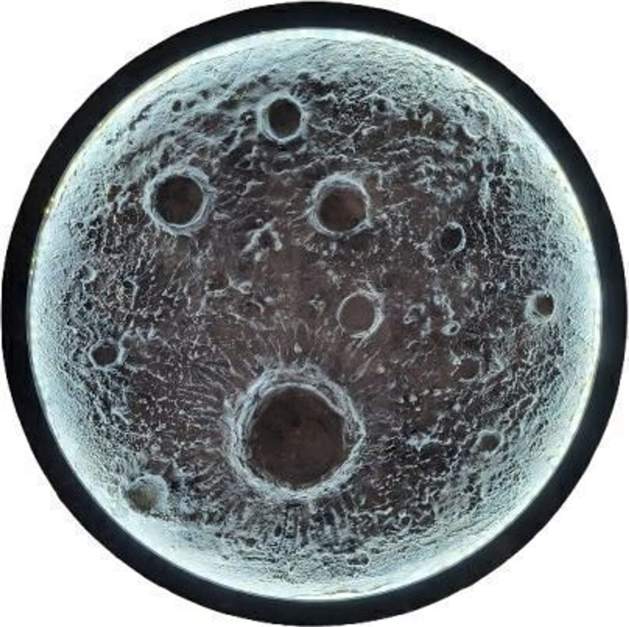 Moon LED Wall Light with Warm Glow | Modern Lunar Decorative Wall Lamp