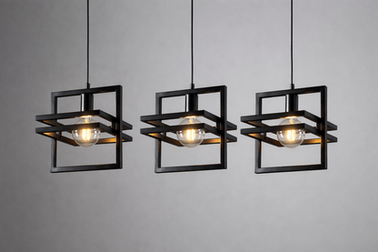 Modern Cube Pendant Lights
