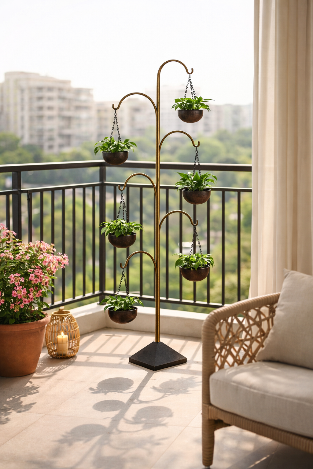 Modern Hanging Planter Stand
