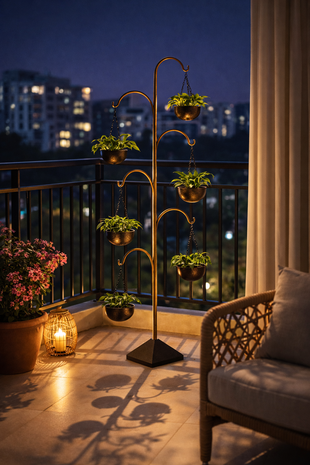 Modern Hanging Planter Stand