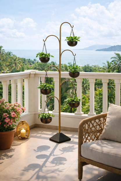 Modern Hanging Planter Stand