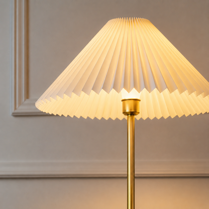 Golden Glow Floor Lamp