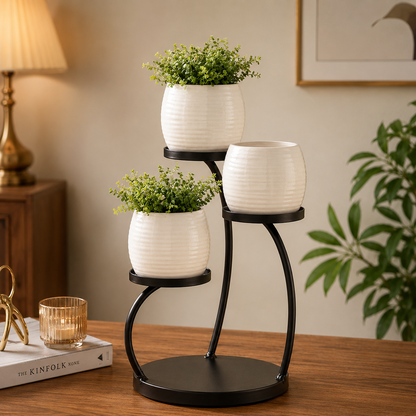 Modern Iron Plant Holder Stand