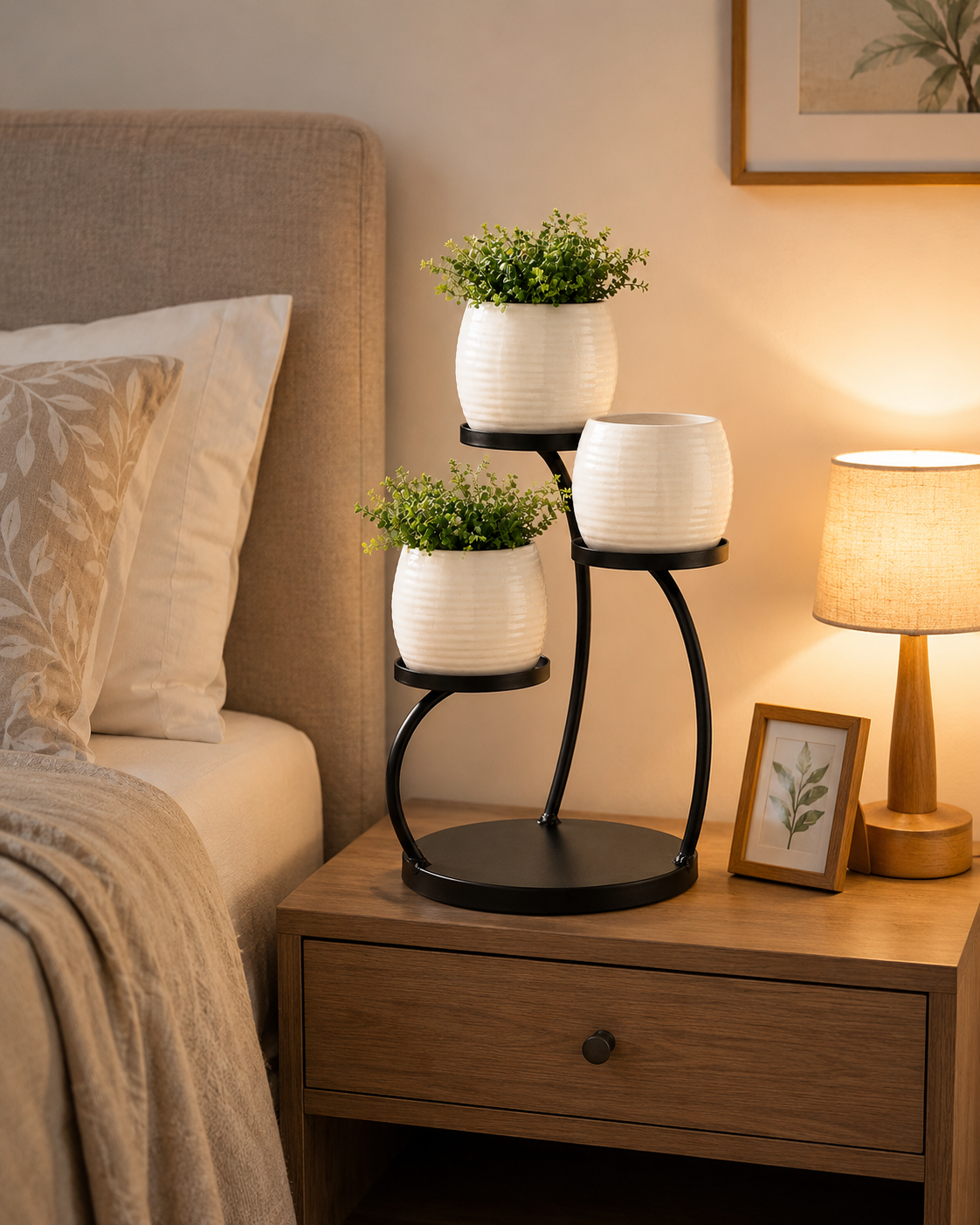 Modern Iron Plant Holder Stand
