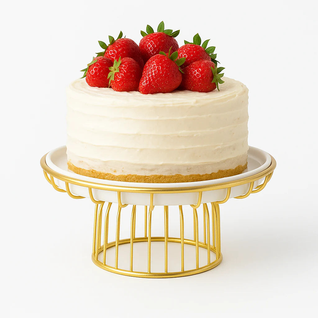 Luxury Gold Metal Cake Stand