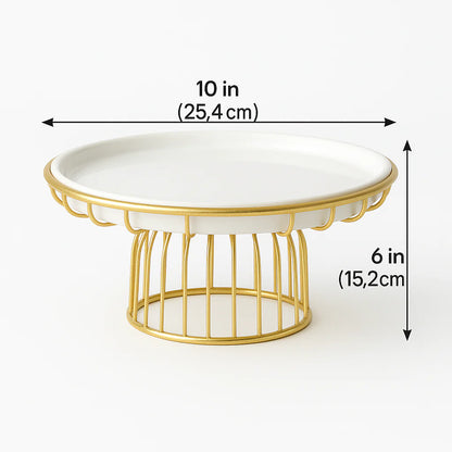 Luxury Gold Metal Cake Stand
