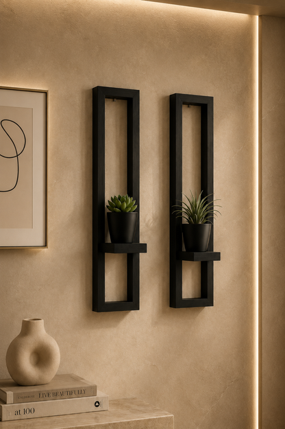 Luxury Hanging Wall Flower Pot Stand