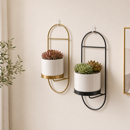 Hanging Flower Pot Stand set of 2