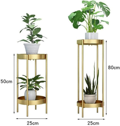 Modern metal floor flower stands stand