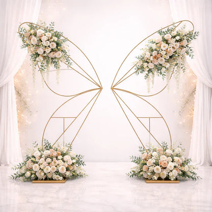 Wedding Butterfly Metal Stand, 5 ft