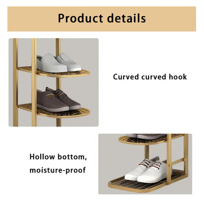 Luxury Metal Shoe Storage Stand