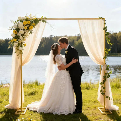 Wedding Arch Metal Stand, 6 ft